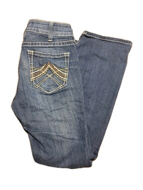Ariat Womens Jeans 30s Embroidered Back Pockets Cowgirl Western Core Rodeo